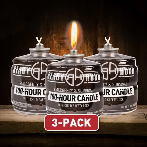 Pack 100 hour candle safe - pack,