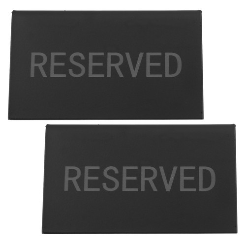 Pcs reserved signs for - 2,